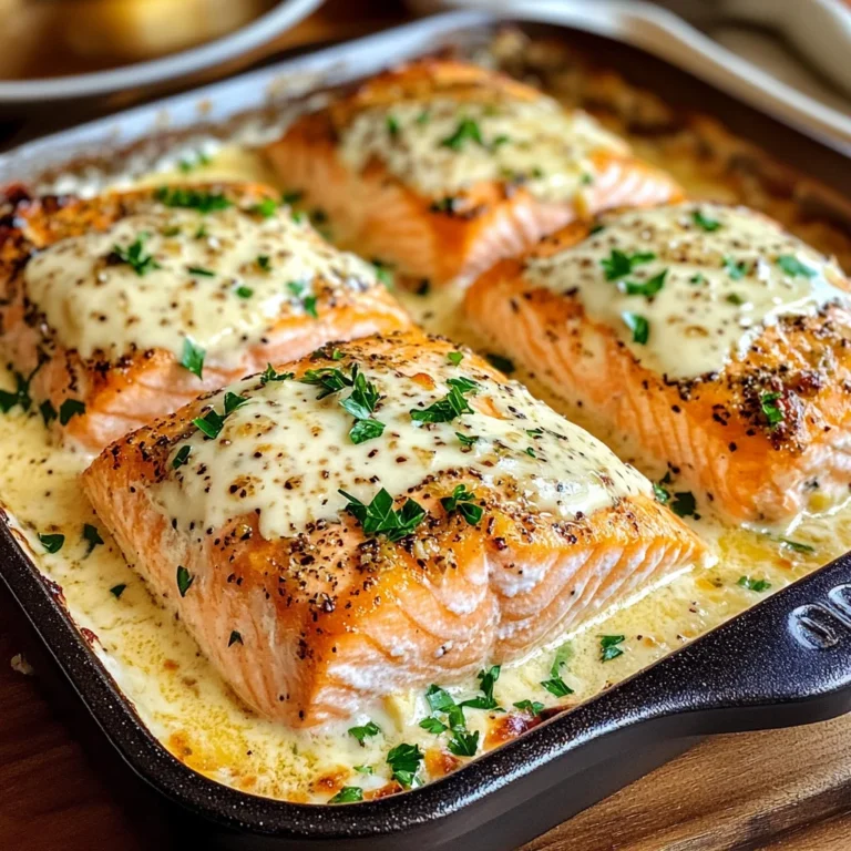 Baked Boursin Salmon