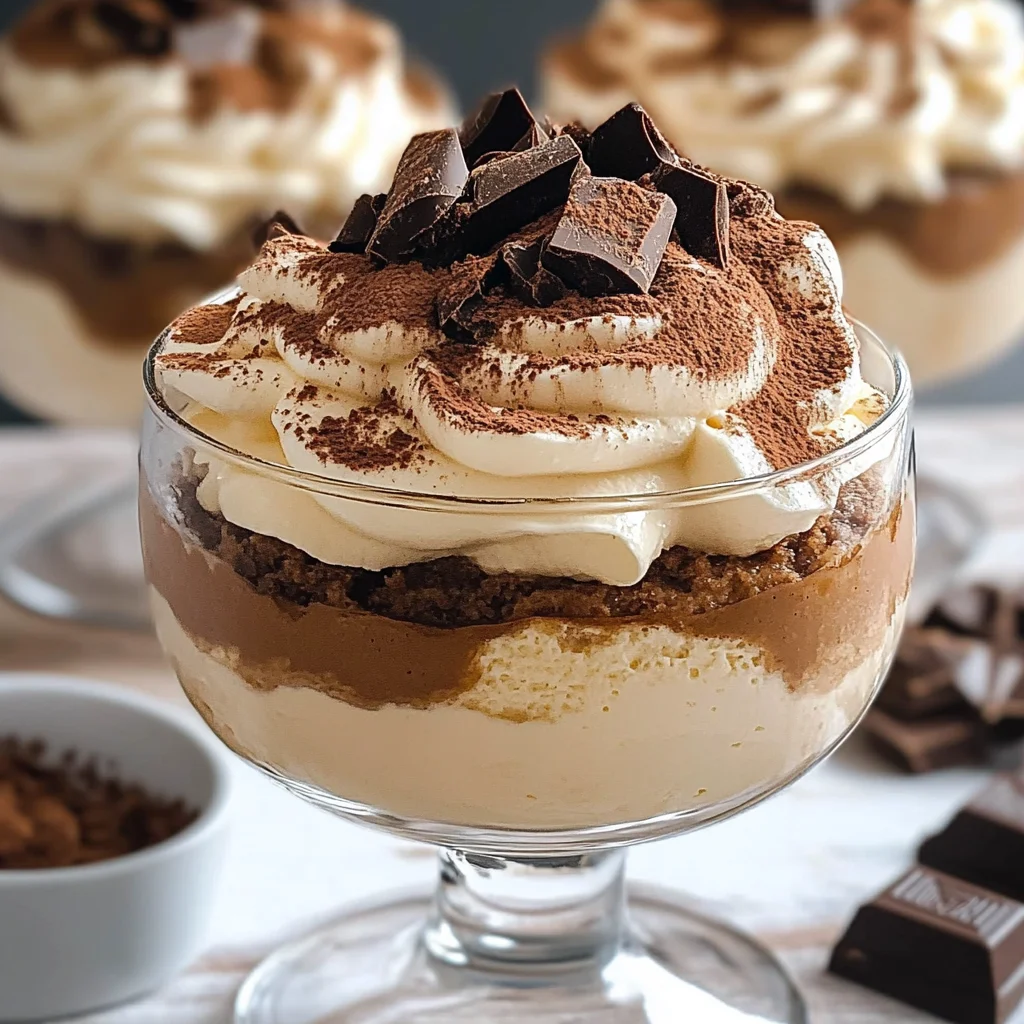 Easy Tiramisu Mousse