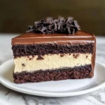 Tuxedo Cake - Triple Chocolate Mousse Cake