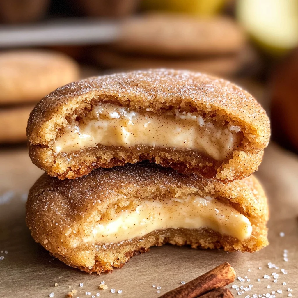 Apple Cider Cheesecake Cookies