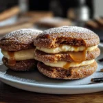 Apple Cider Whoopie Pie Cookies with Caramel