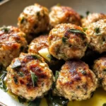 Apple and Sage Turkey Meatballs