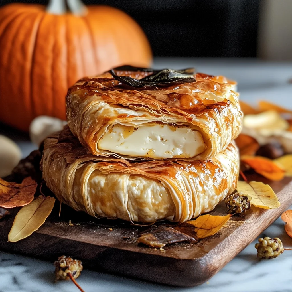 Baked Brie Pumpkin with Spiced Maple Pumpkin Butter