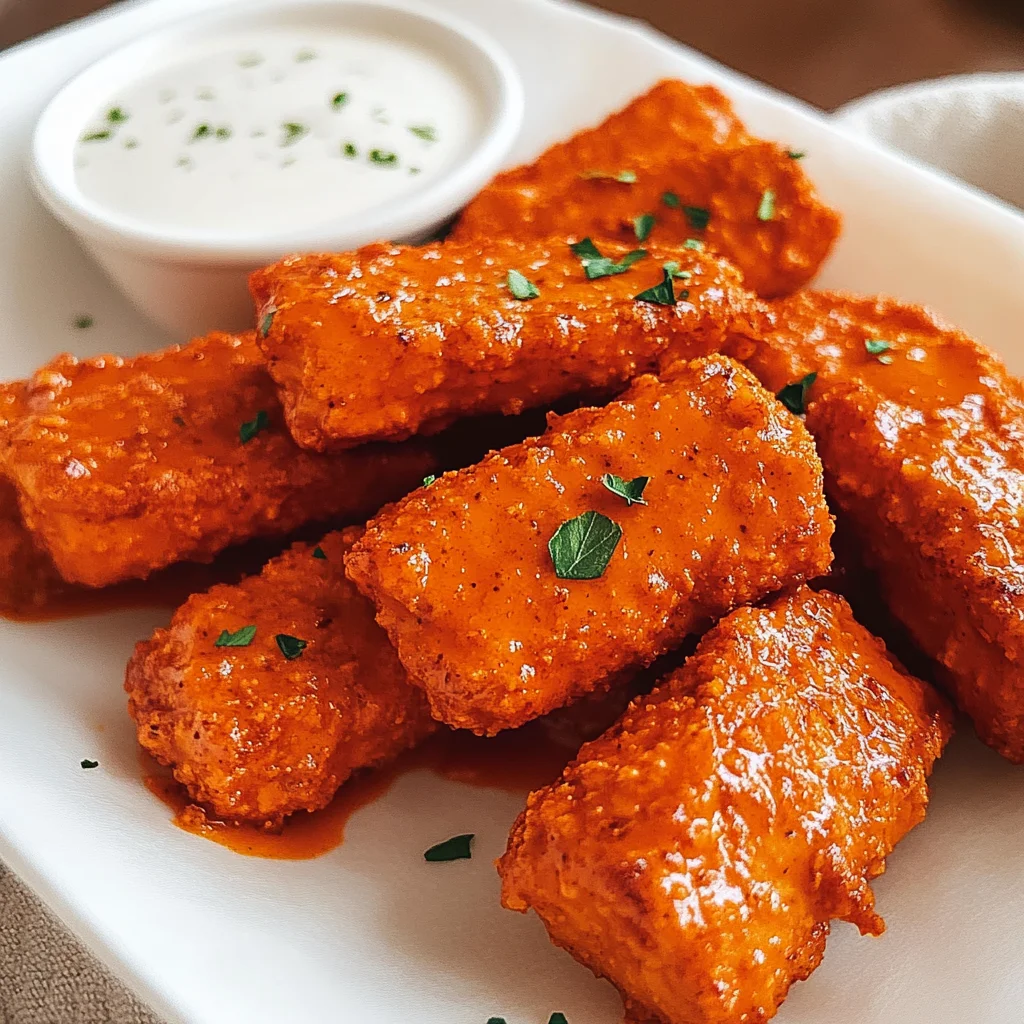 Buffalo Tofu Wings
