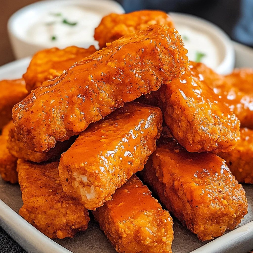 Buffalo Tofu Wings