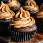 Chocolate Pumpkin Cupcakes