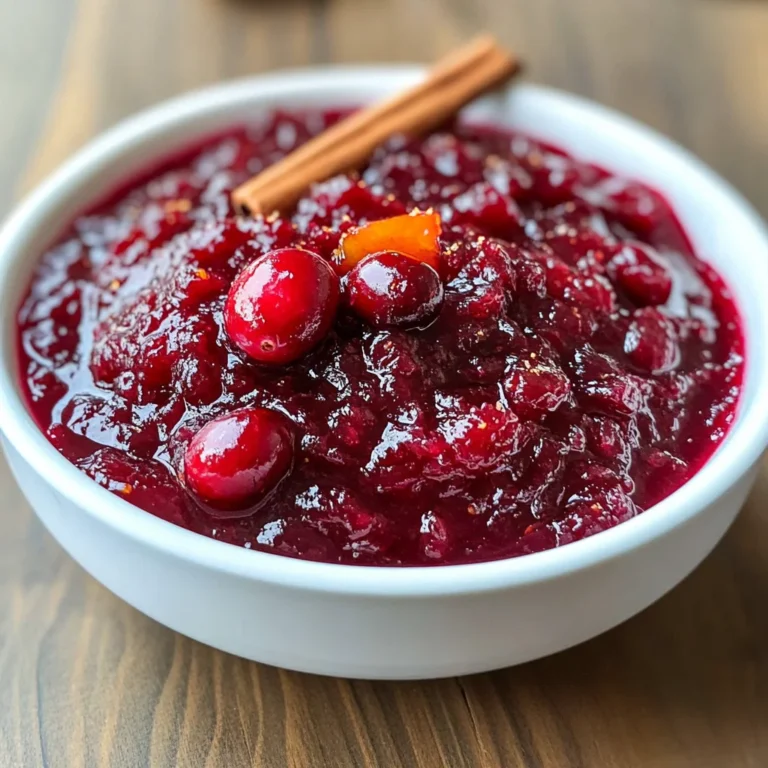 Classic Christmas Cranberry Sauce