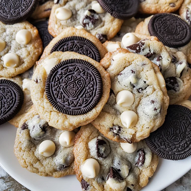 Cookies and Cream Cookie Recipe