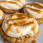 Copycat Crumbl Salted Caramel Cheesecake Cookies