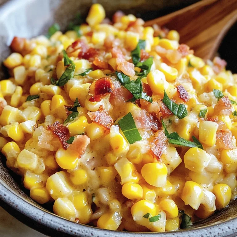 Creamy Sweet Corn With Pancetta