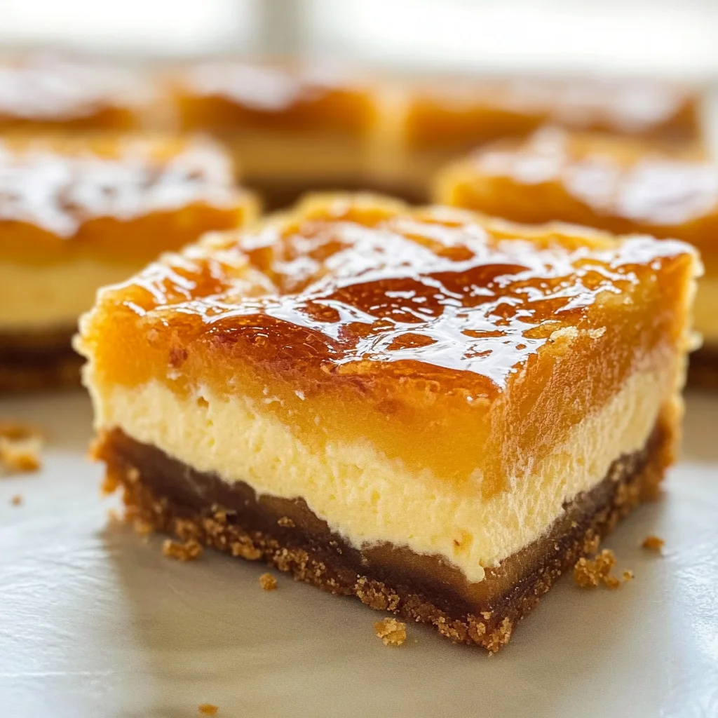 Crème Brûlée Cheesecake Bars