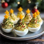 Deviled Egg Christmas Trees