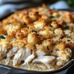 Dolly’s Chicken and Stuffing Casserole
