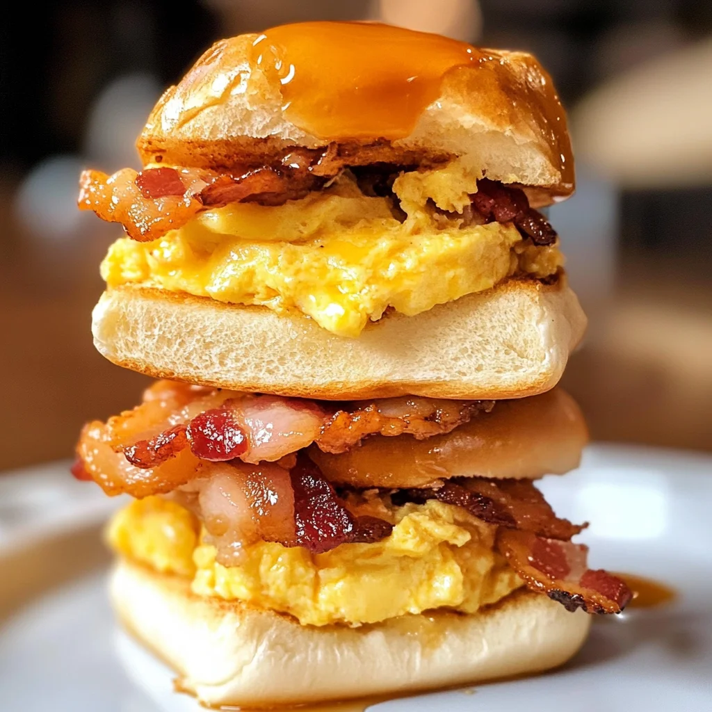 Easy Breakfast Sliders Recipe