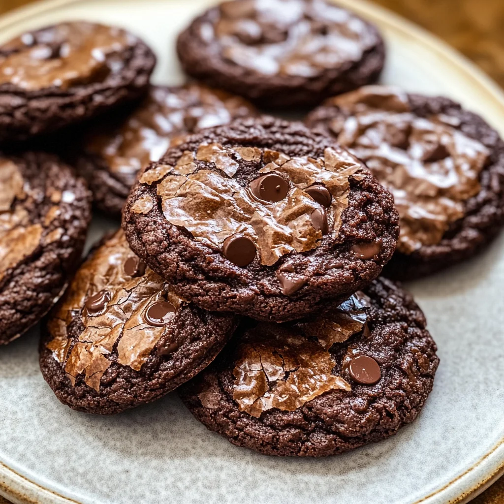 Easy Eggless Brownie Cookies (Dairy Free + Vegan!)