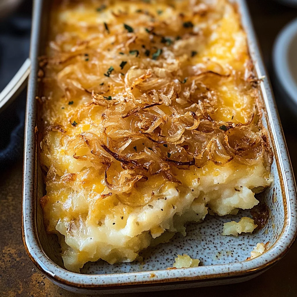 French Onion Funeral Potatoes