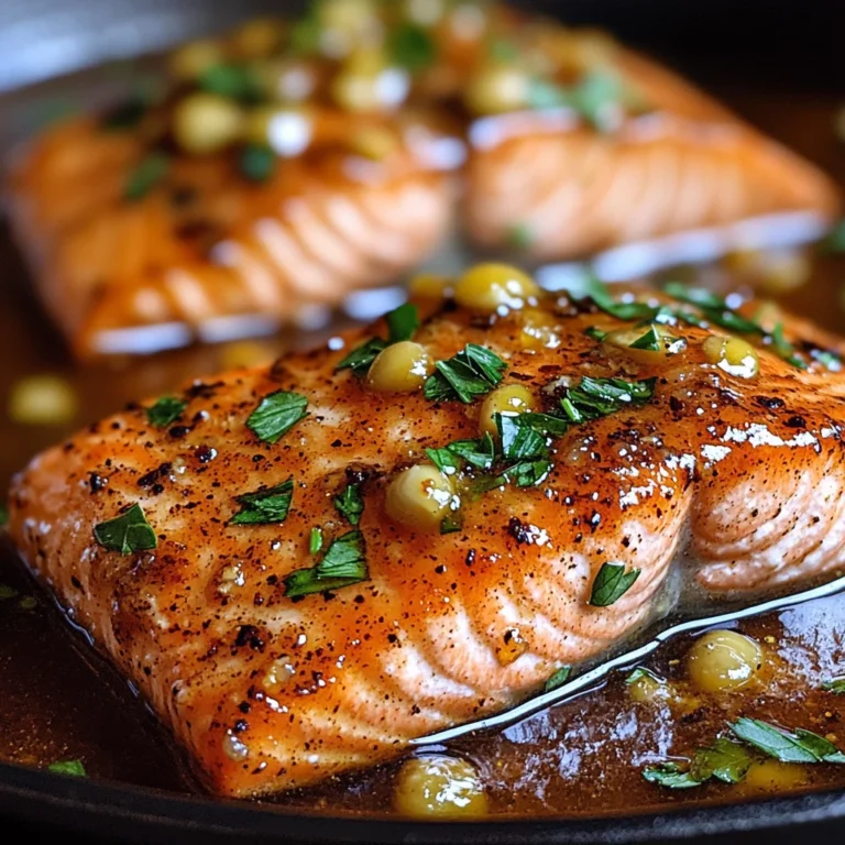 Honey Cajun Butter Salmon: A Flavorful Dinner Delight!