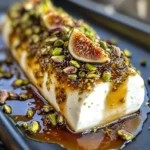 Honey Fig Pistachio Goat Cheese Appetizer