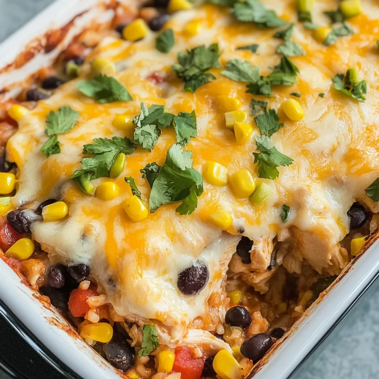 Mexican Chicken Casserole Recipe