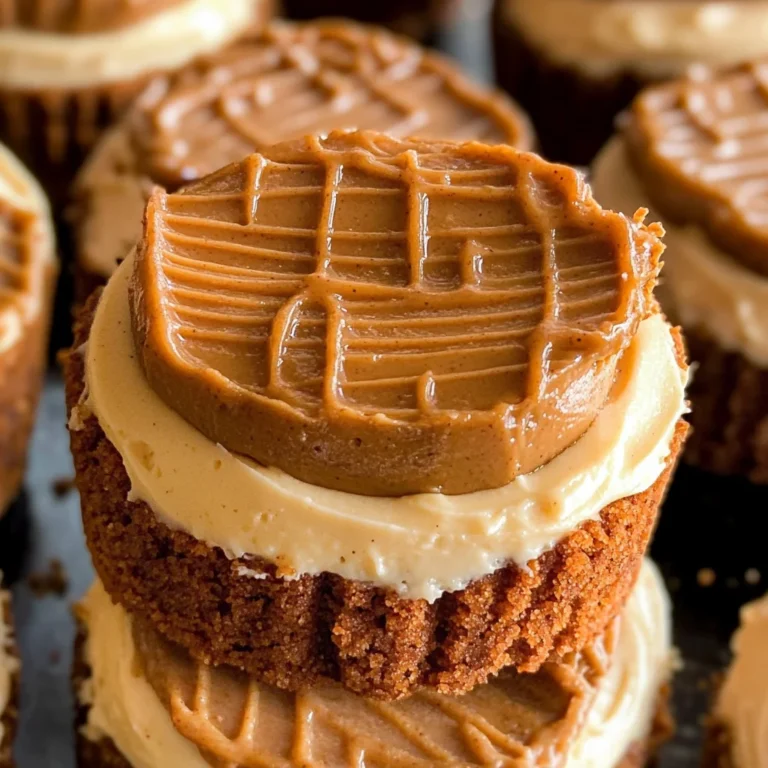 Mini Biscoff Cookie Butter Cheesecakes