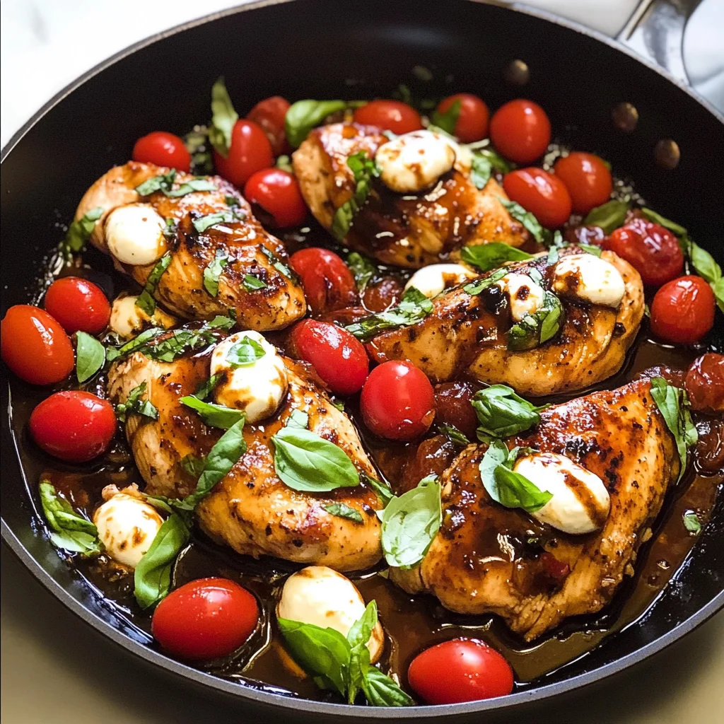 One Pan Balsamic Chicken