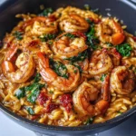 One Pot "Marry Me" Shrimp and Orzo Pasta