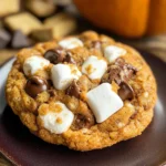 Pumpkin S'mores Cookies
