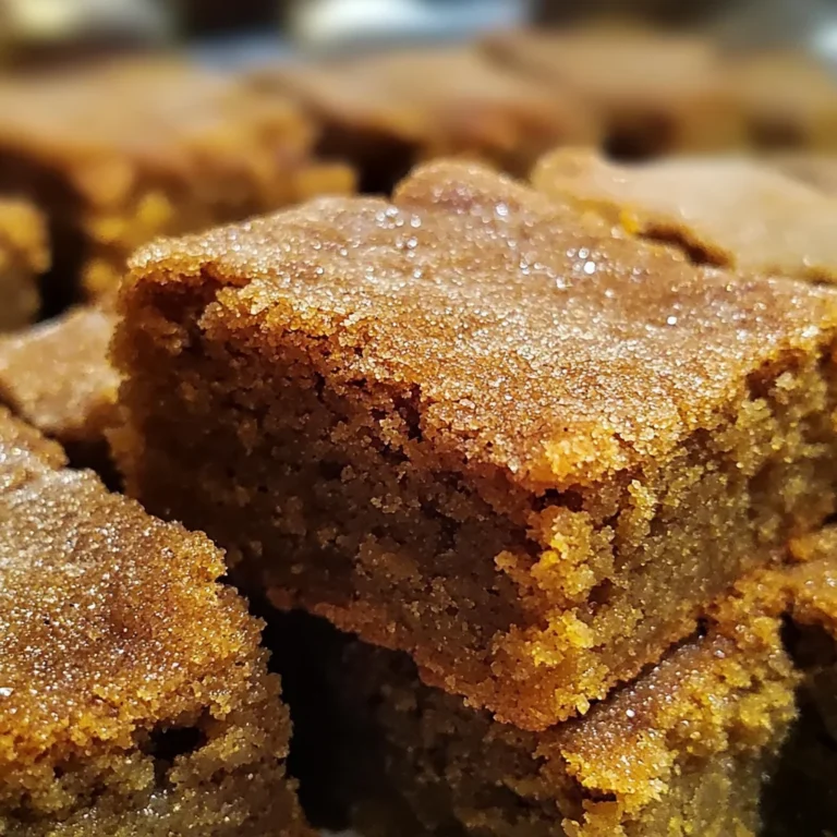 Pumpkin Snickerdoodle Blondies Recipe