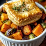 Roasted Autumn Vegetable Pot Pies