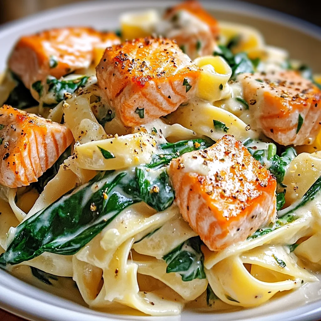 Salmon Spinach Pasta Dish: A Delicious and Nutritious Recipe to Try Today
