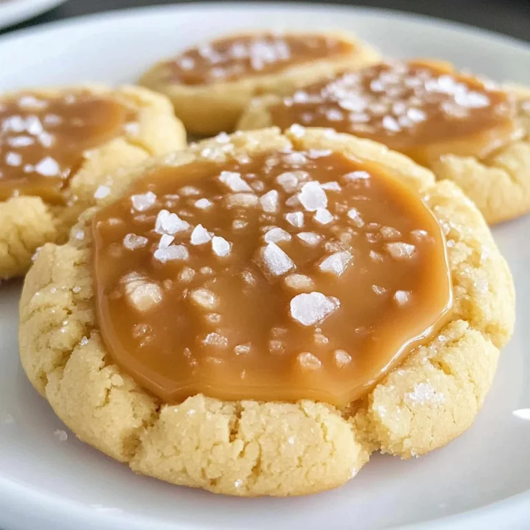 Salted Caramel Cookies