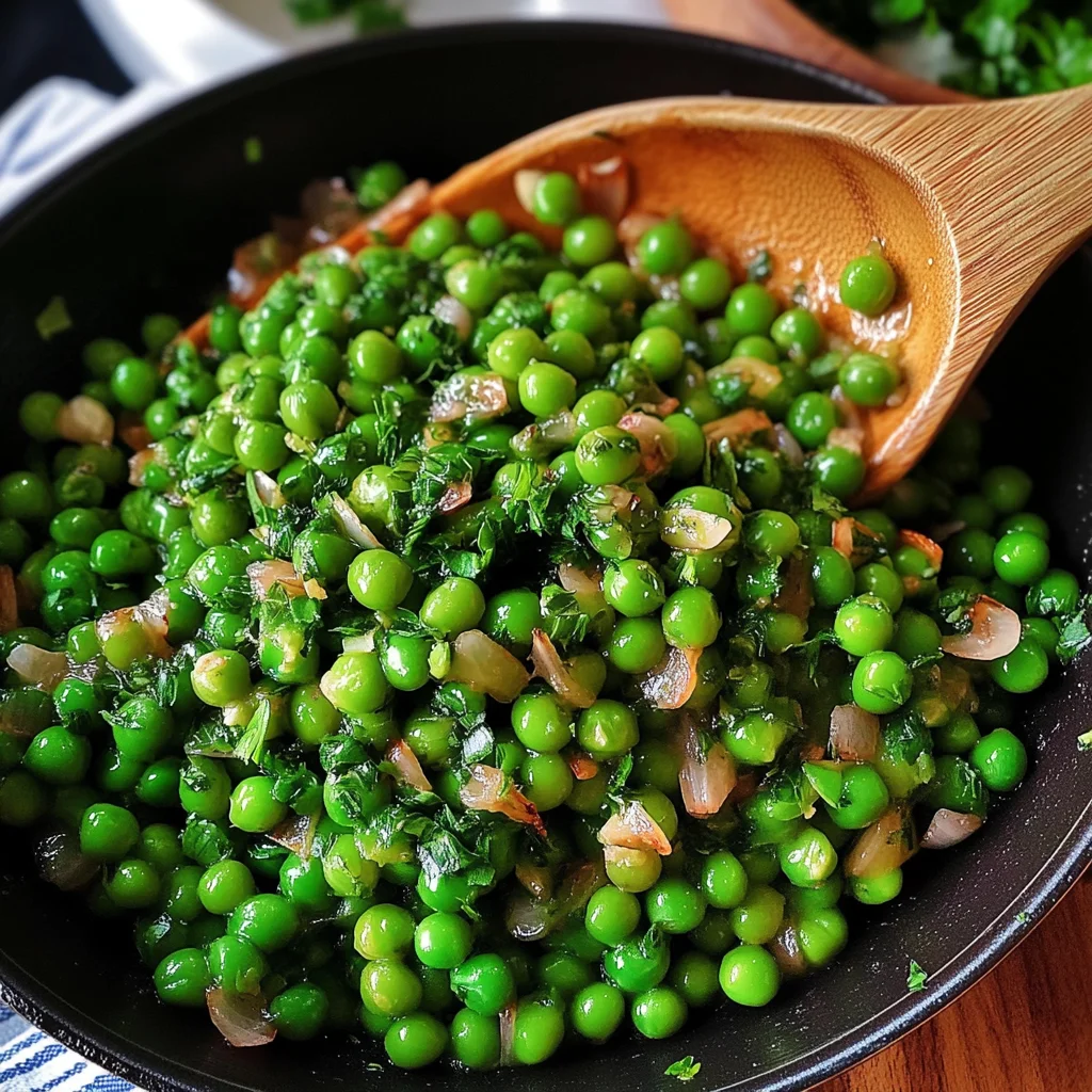 Sauteed Green Peas