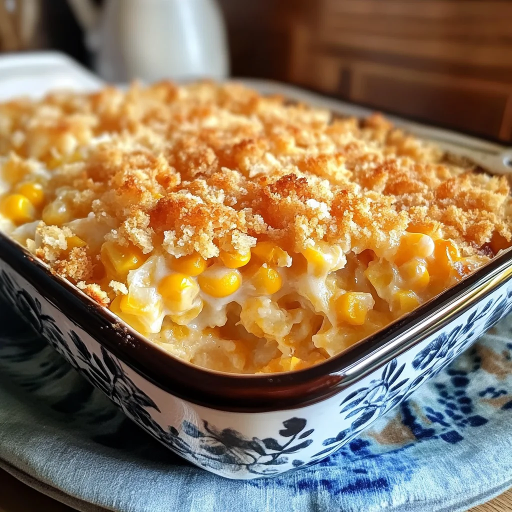Scalloped Corn Casserole
