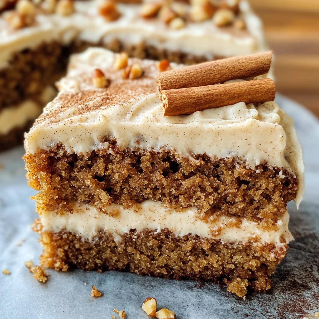 Spice Cake with Brown Butter Cream Cheese Frosting