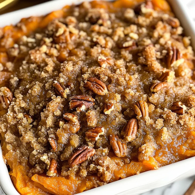 Sweet Potato Casserole Recipe