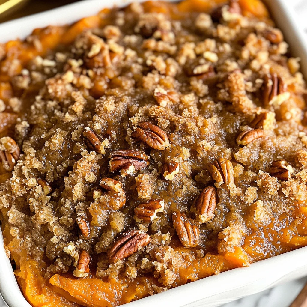 Sweet Potato Casserole Recipe