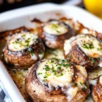 The BEST Baked Mushrooms