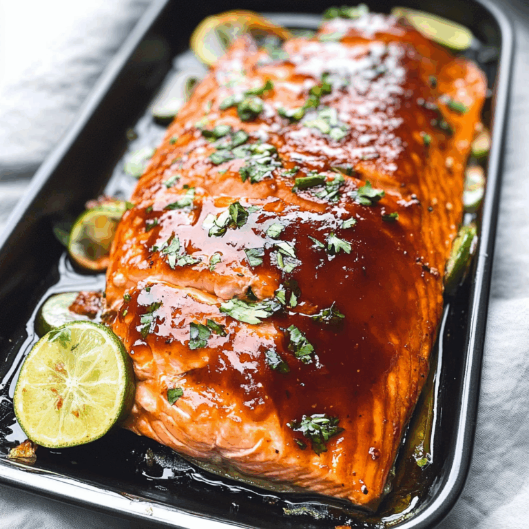 Honey Sriracha Salmon
