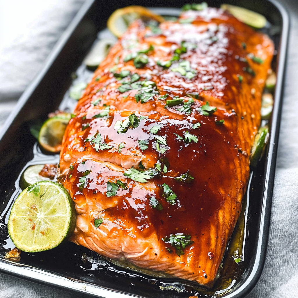 Honey Sriracha Salmon