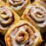 Apple Cinnamon Rolls with Brown Butter Maple Icing