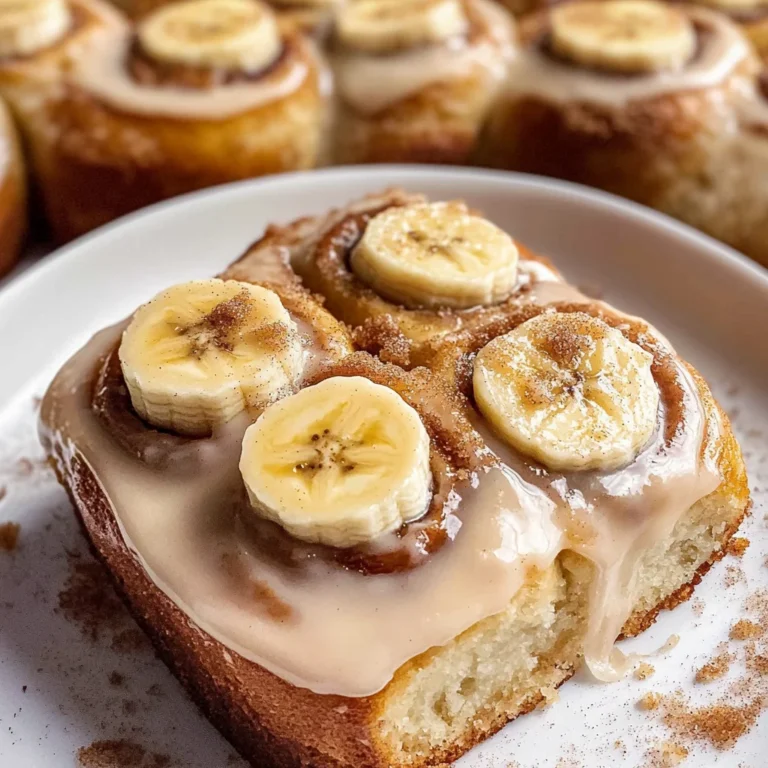 Banana Bread Cinnamon Rolls