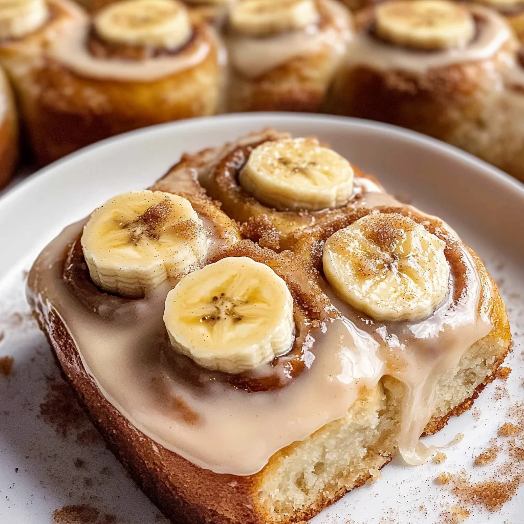 Banana Bread Cinnamon Rolls
