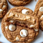 Biscoff Cookie Butter White Chocolate Chip Cookies