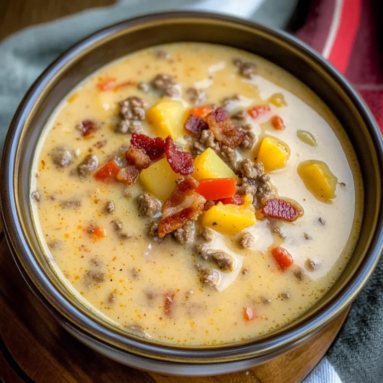 Cheesy Cowboy Soup