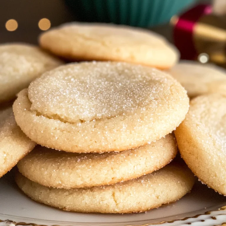 Chewy Sugar Cookies