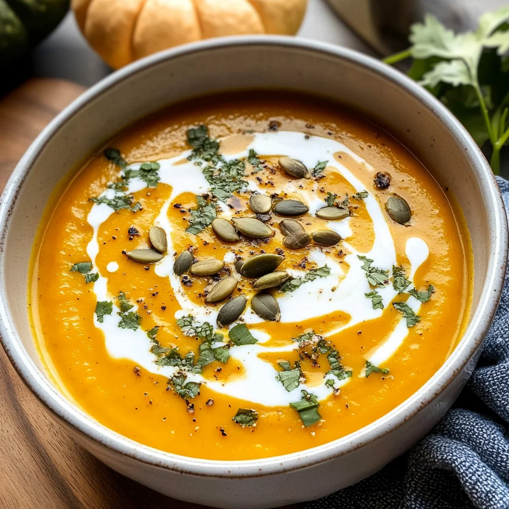 Coconut Curry Pumpkin Soup
