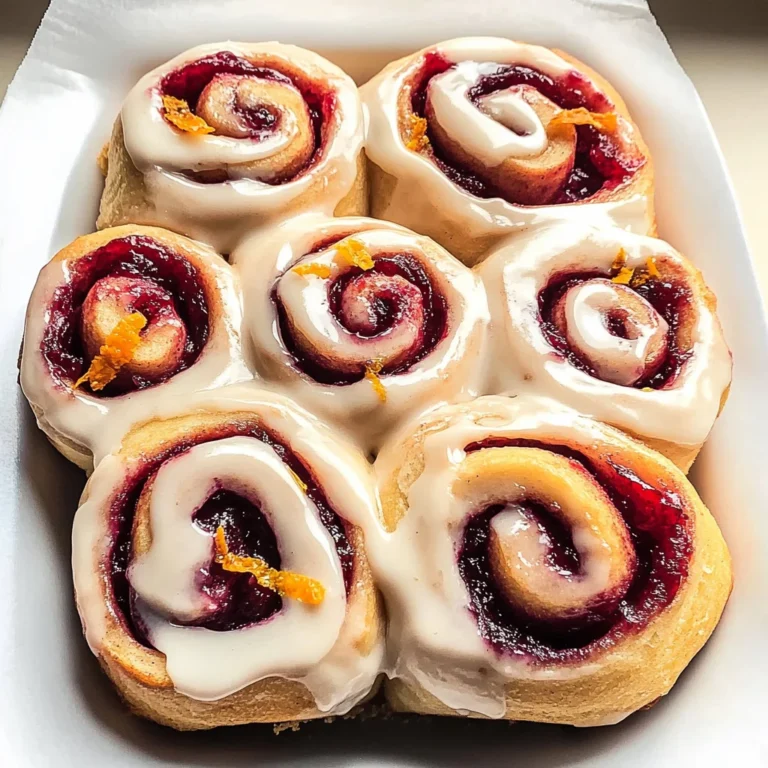 Cranberry Orange Cinnamon Rolls