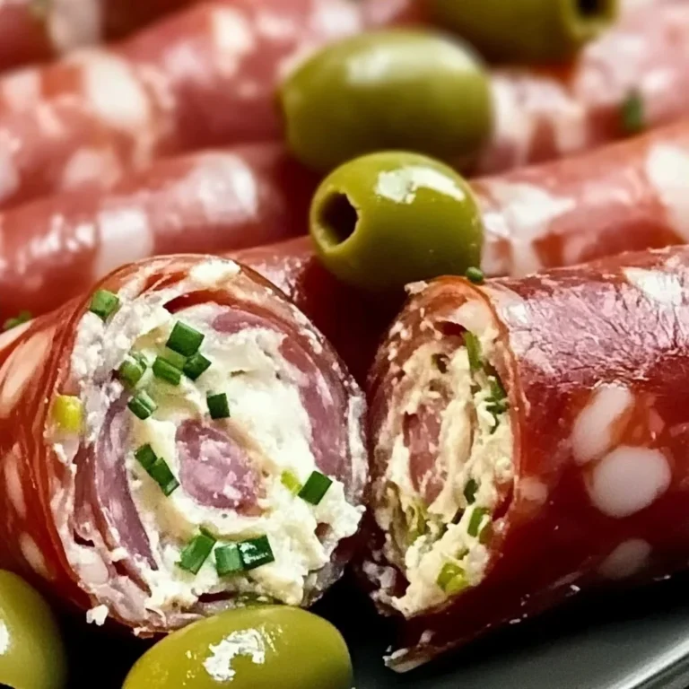 Cream Cheese Salami Roll Ups: A Perfect Appetizer for Any Occasion