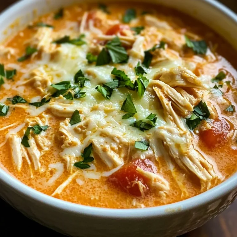 Crock Pot Creamy Chicken Parmesan Soup
