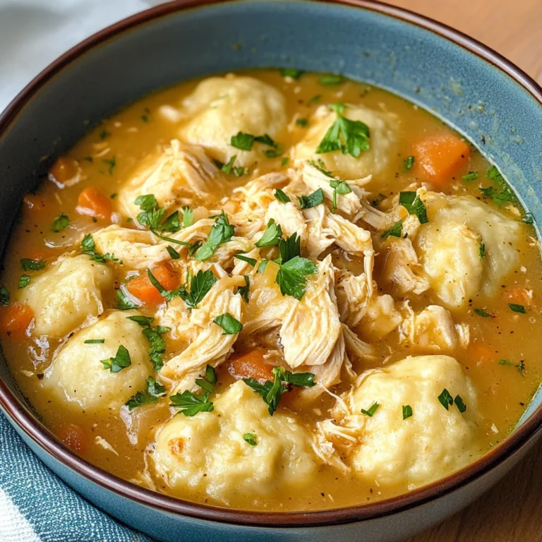 Easy Chicken and Dumplings Recipe